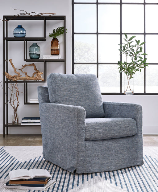 Nenana Next-Gen Nuvella Swivel Glider Accent Chair - A3000646