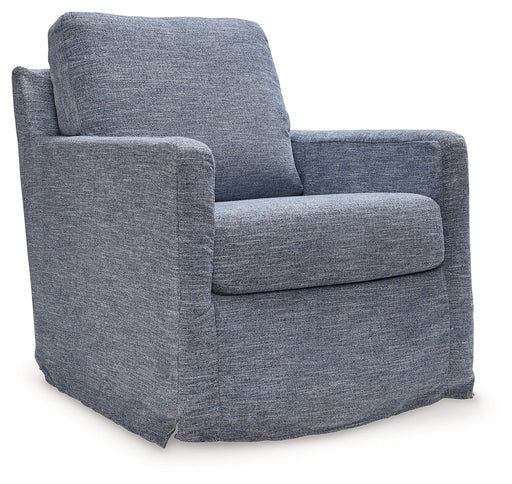 Nenana Next-Gen Nuvella Swivel Glider Accent Chair - A3000646