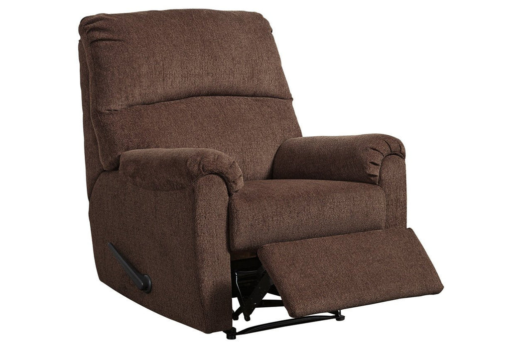 Nerviano Chocolate Recliner - 1080229 - Lara Furniture