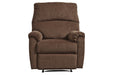 Nerviano Chocolate Recliner - 1080229 - Lara Furniture