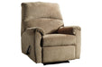 Nerviano Mocha Recliner - 1080129 - Lara Furniture