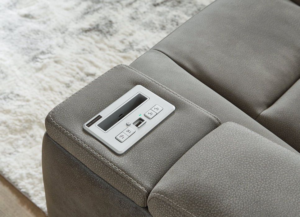 Next-Gen DuraPella Power Reclining Loveseat with Console - 2200418 - Lara Furniture