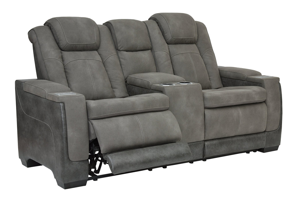 Next-Gen DuraPella Power Reclining Loveseat with Console - 2200418 - Lara Furniture