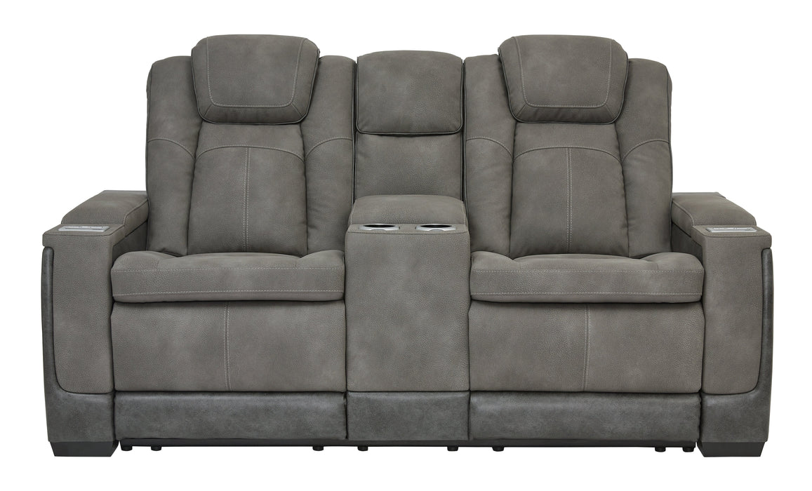 Next-Gen DuraPella Power Reclining Loveseat with Console - 2200418 - Lara Furniture