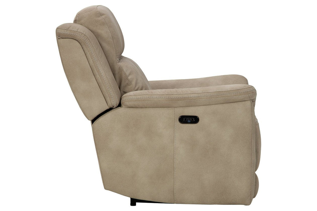 Next-Gen DuraPella Sand Power Recliner - 5930213 - Lara Furniture