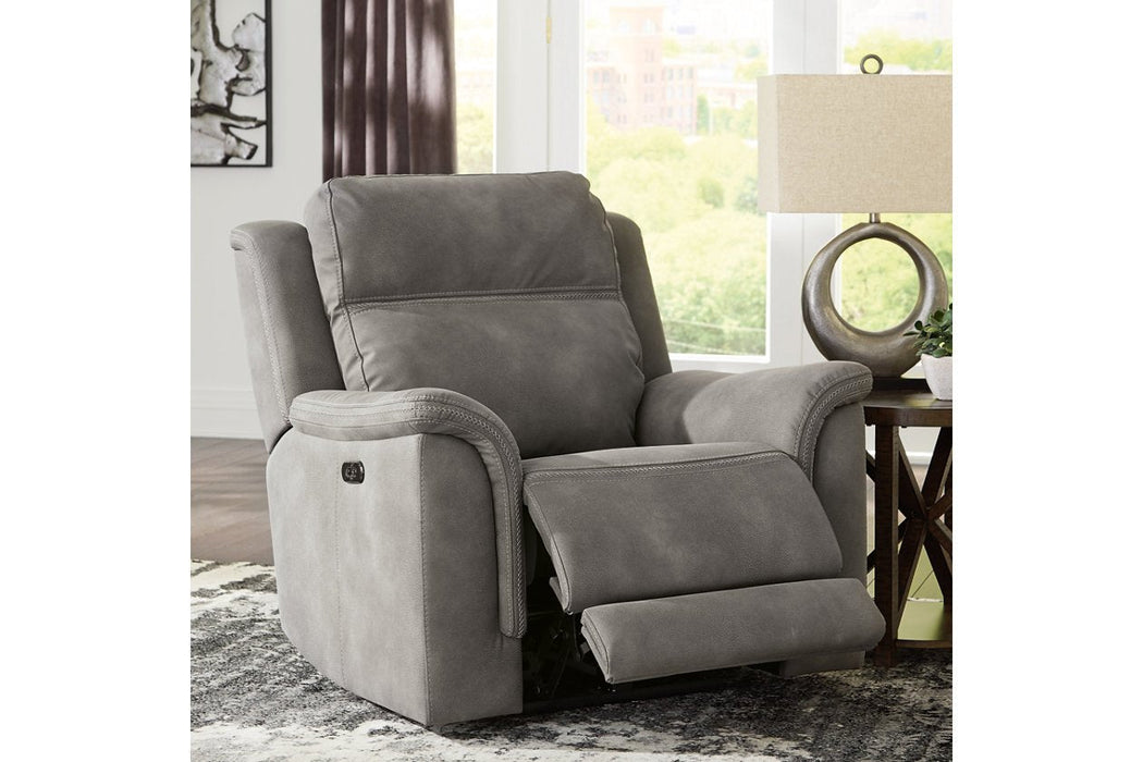 Next-Gen DuraPella Slate Power Recliner - 5930113 - Lara Furniture