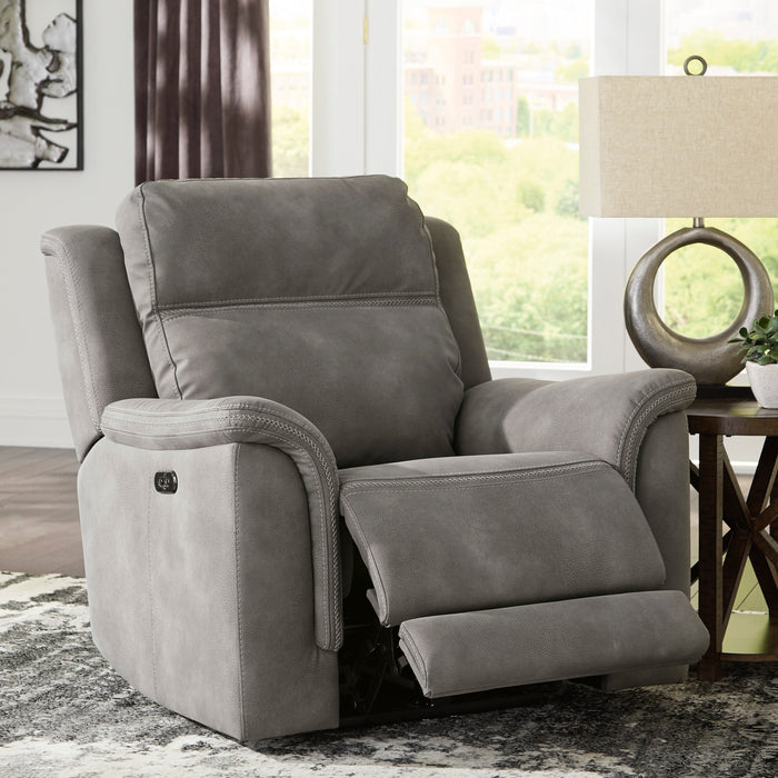 Next-Gen DuraPella Slate Power Reclining Living Room Set - Lara Furniture