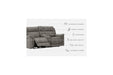 Next-Gen DuraPella Slate Power Reclining Loveseat with Console - 5930118 - Lara Furniture