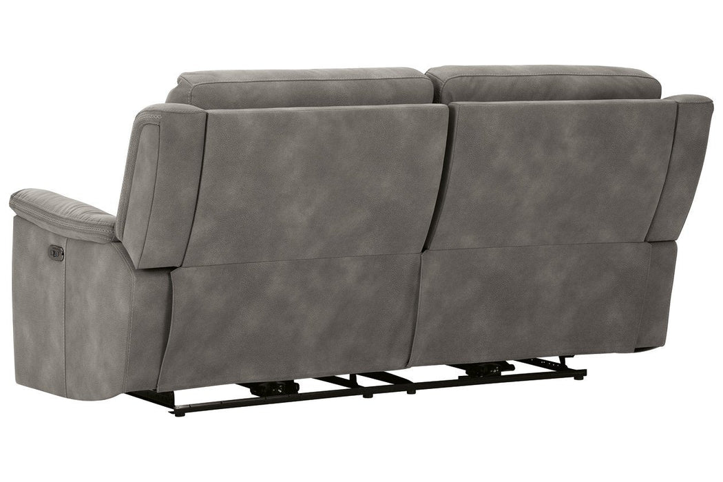 Next-Gen DuraPella Slate Power Reclining Sofa - 5930147 - Lara Furniture