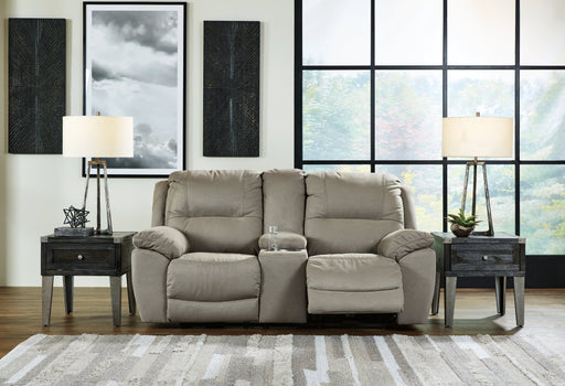 Next-Gen Gaucho Reclining Loveseat with Console - 5420394 - Lara Furniture