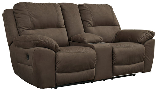 Next-Gen Gaucho Reclining Loveseat with Console - 5420494 - Lara Furniture