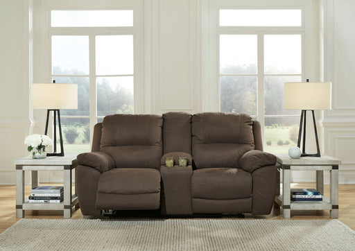 Next-Gen Gaucho Reclining Loveseat with Console - 5420494 - Lara Furniture