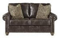 Nicorvo Coffee Loveseat - 8050535 - Lara Furniture