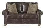 Nicorvo Coffee Loveseat - 8050535 - Lara Furniture