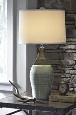 Niobe Multi Gray Table Lamp (Set of 2) - L123884 - Lara Furniture