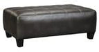 Nokomis Charcoal Oversized Accent Ottoman - 8772108 - Lara Furniture