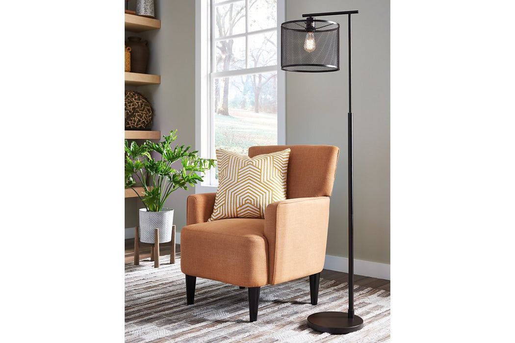 Nolden Bronze Finish Floor Lamp - L206011 - Lara Furniture