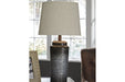 Norbert Gray Table Lamp (Set of 2) - L204064 - Lara Furniture