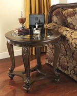 Norcastle Dark Brown End Table - T499-6 - Lara Furniture