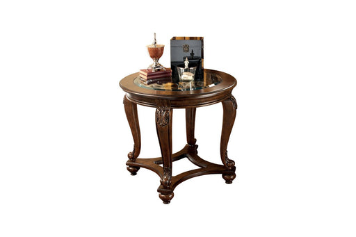 Norcastle Dark Brown End Table - T499-6 - Lara Furniture