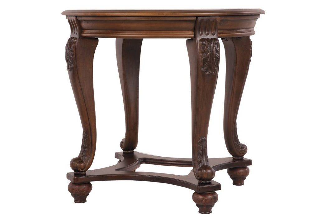 Norcastle Dark Brown End Table - T499-6 - Lara Furniture