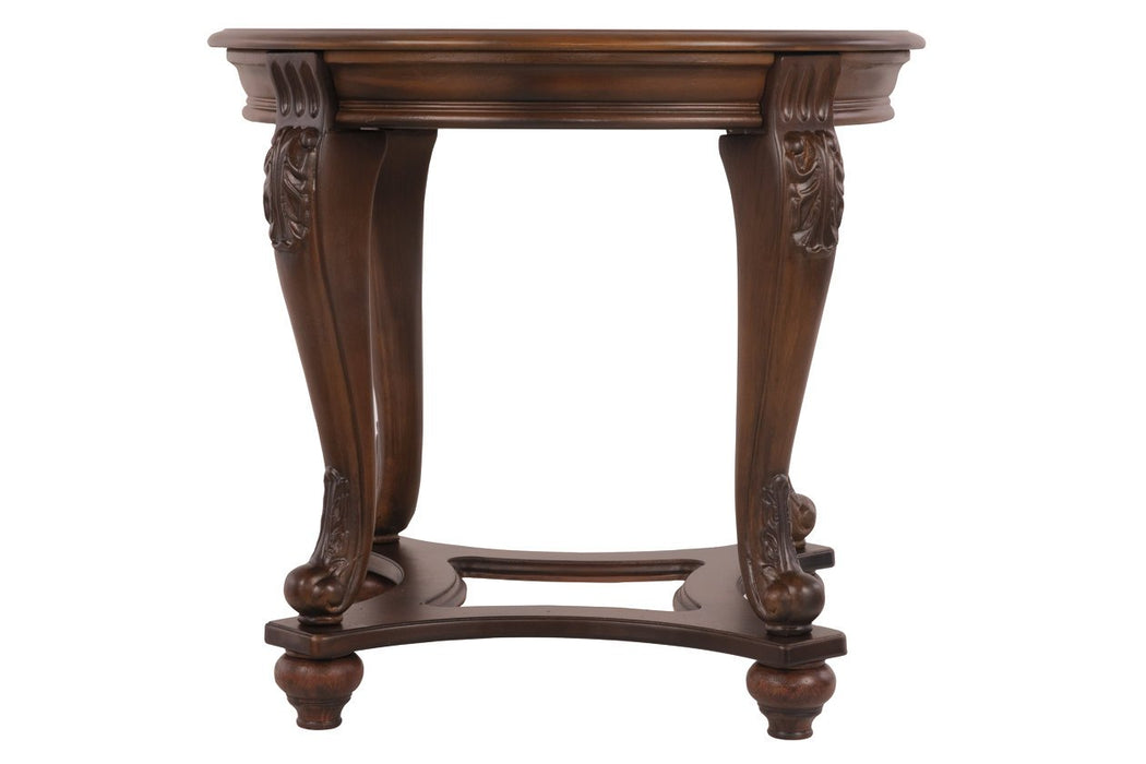 Norcastle Dark Brown End Table - T499-6 - Lara Furniture