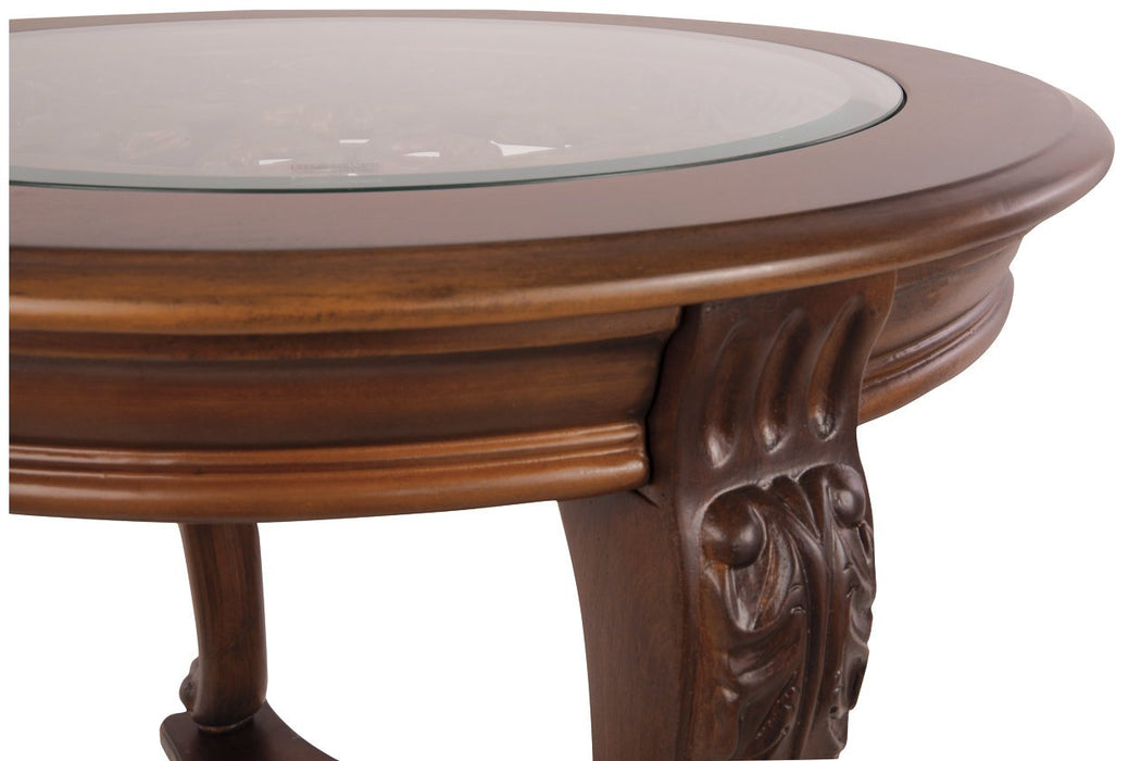 Norcastle Dark Brown End Table - T499-6 - Lara Furniture