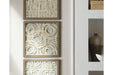 Odella Cream/Taupe Wall Decor (Set of 3) - A8010009 - Lara Furniture