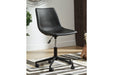 Office Chair Program Black Home Office Desk Chair - H200-09 - Lara Furniture