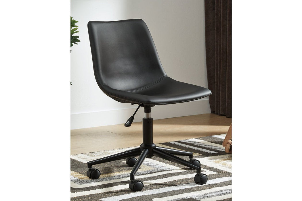 Office Chair Program Black Home Office Desk Chair - H200-09 - Lara Furniture