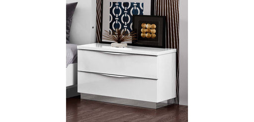 Onda White Nightstand - i26120 - Lara Furniture