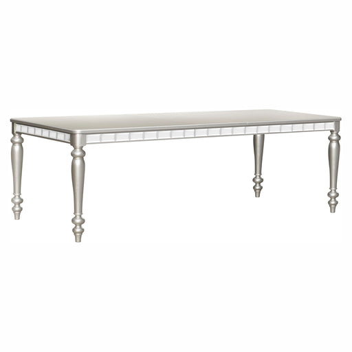 Orsina Silver Mirrored Extendable Dining Table - 5477-103 - Lara Furniture