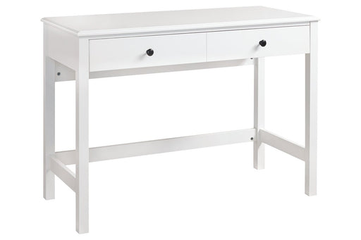 Othello White Home Office Desk - Z1611054 - Lara Furniture