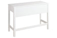 Othello White Home Office Desk - Z1611054 - Lara Furniture