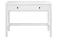 Othello White Home Office Desk - Z1611054 - Lara Furniture