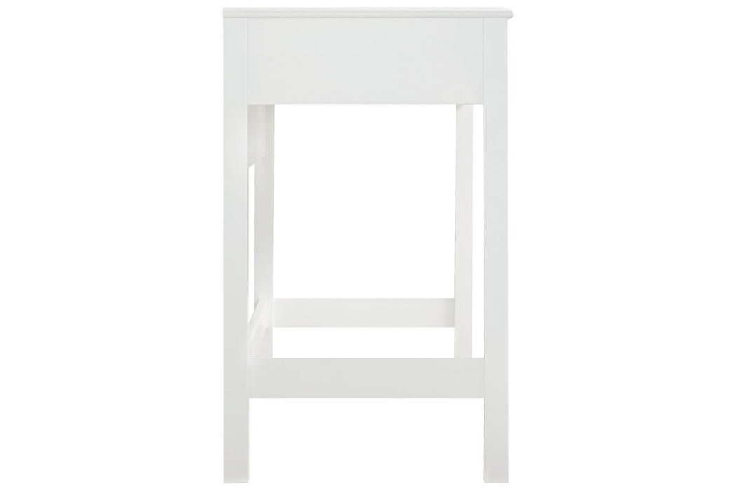 Othello White Home Office Desk - Z1611054 - Lara Furniture