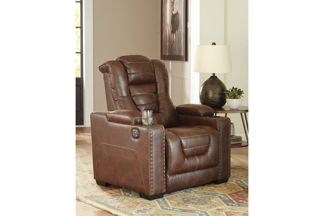 Owner's Box Thyme Power Recliner - 2450513 - Lara Furniture