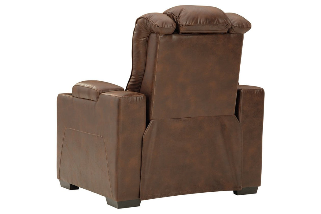 Owner's Box Thyme Power Recliner - 2450513 - Lara Furniture