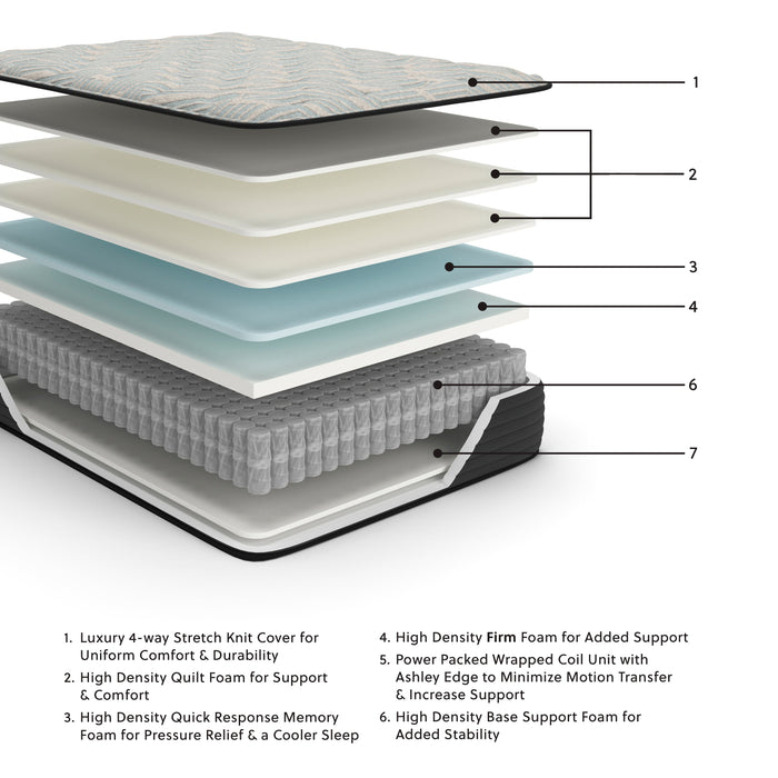 Palisades Firm Queen Mattress - M41531