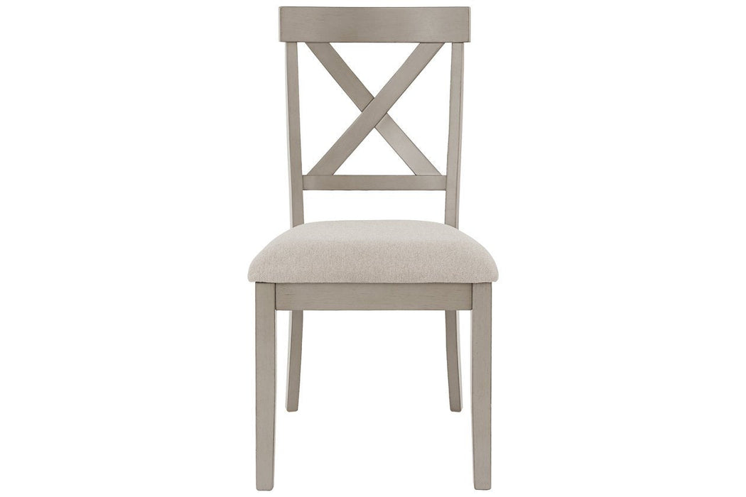 Parellen Gray Dining Chair (Set of 2) - D291-01 - Lara Furniture