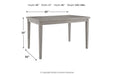 Parellen Gray Dining Table - D291-25 - Lara Furniture