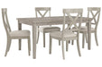 Parellen Gray Dining Table - D291-25 - Lara Furniture