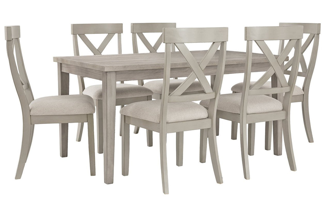 Parellen Gray Dining Table - D291-25 - Lara Furniture