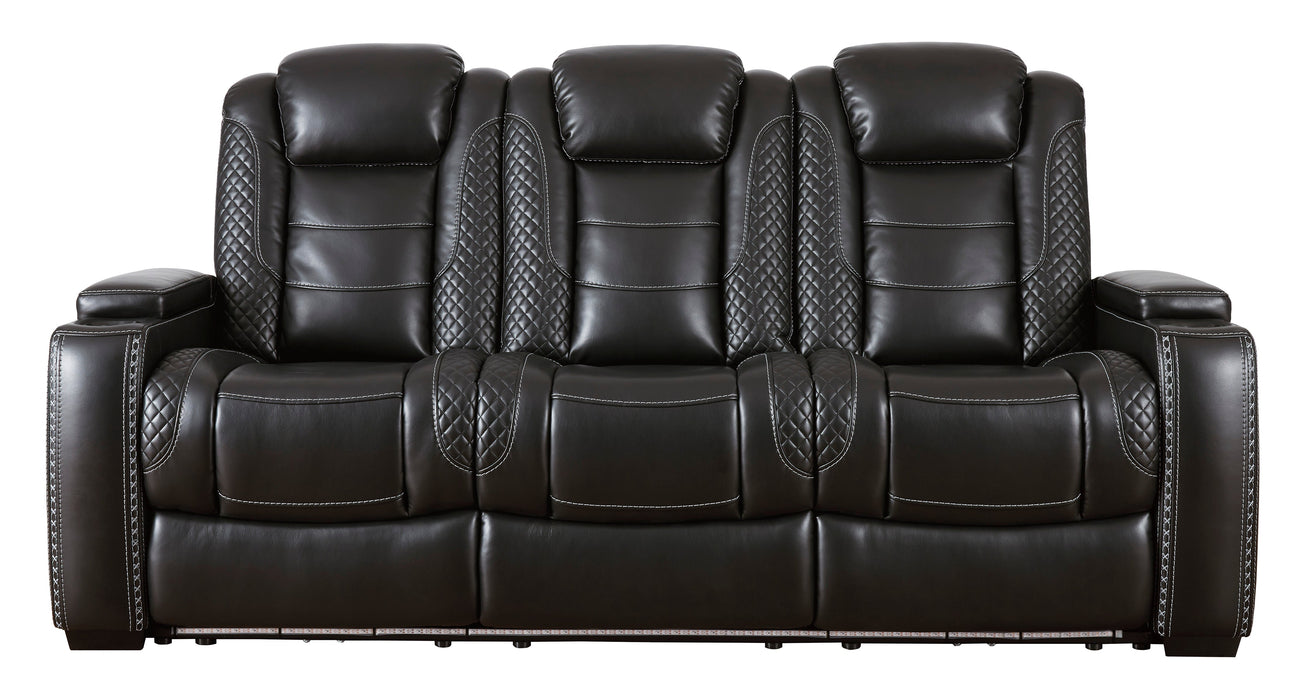 Party Time Power Reclining Sofa - 3700315 - Lara Furniture