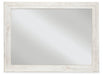 Paxberry Whitewash Bedroom Mirror - B181-36