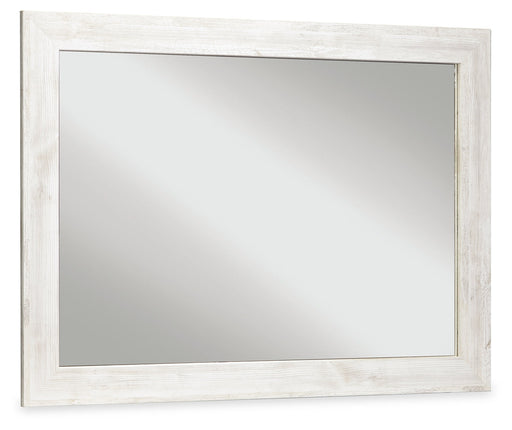 Paxberry Whitewash Bedroom Mirror - B181-36