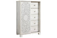 Paxberry Whitewash Dressing Chest - B181-48 - Lara Furniture