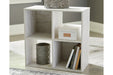 Paxberry Whitewash Four Cube Organizer - EA1811-2X2 - Lara Furniture