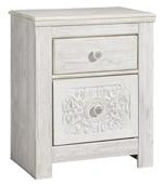 Paxberry Whitewash Nightstand - B181-92 - Lara Furniture