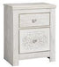 Paxberry Whitewash Nightstand - B181-92 - Lara Furniture